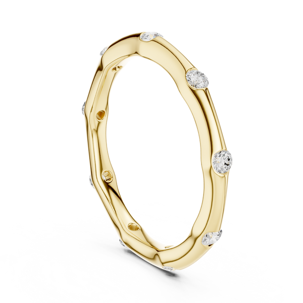 Gypsy Flush Lab Grown Diamond Ring