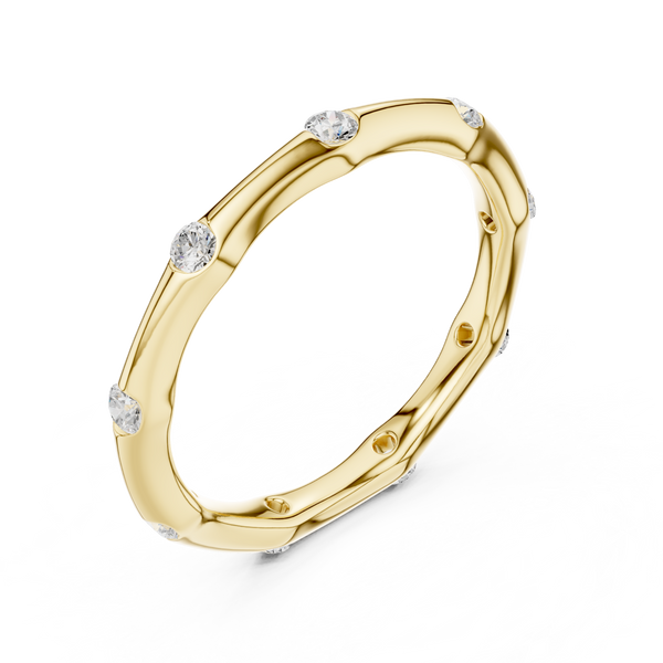 Gypsy Flush Lab Grown Diamond Ring