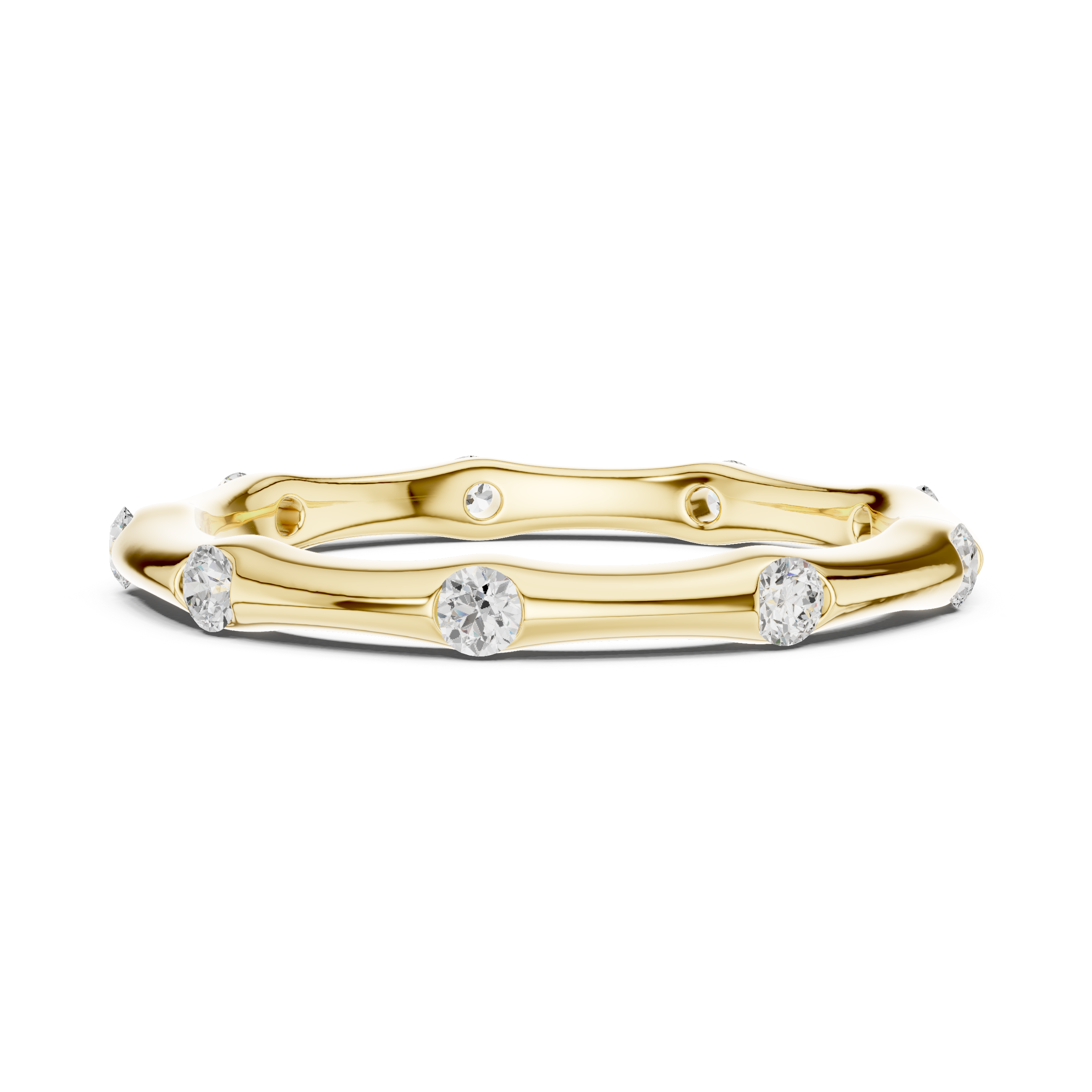 Gypsy Flush Lab Grown Diamond Ring
