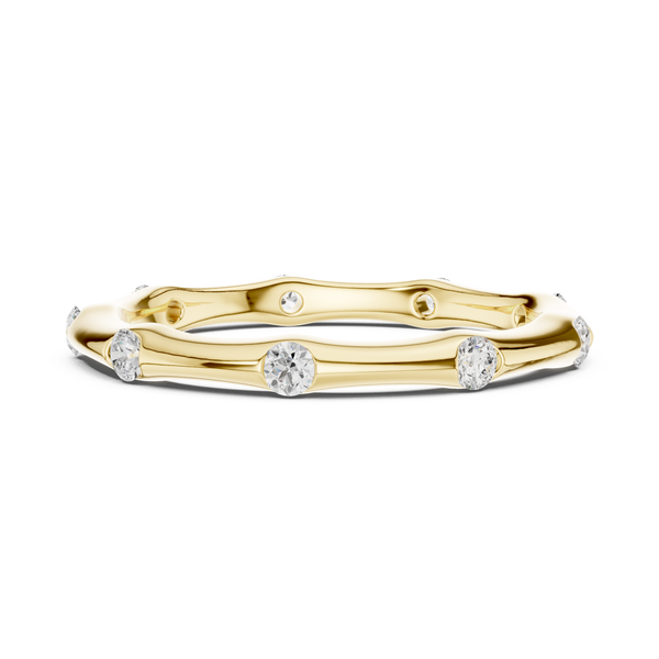 Gypsy Flush Lab Grown Diamond Ring