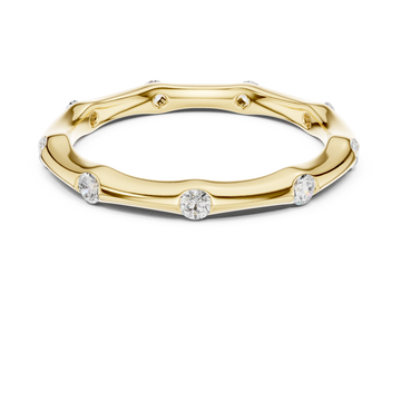 Gypsy Flush Lab Grown Diamond Ring