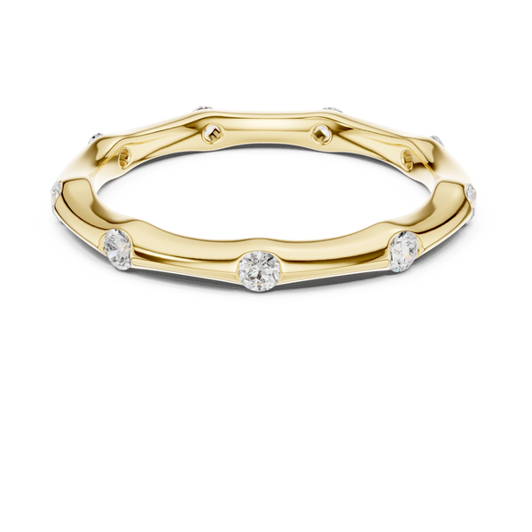 Gypsy Flush Lab Grown Diamond Ring