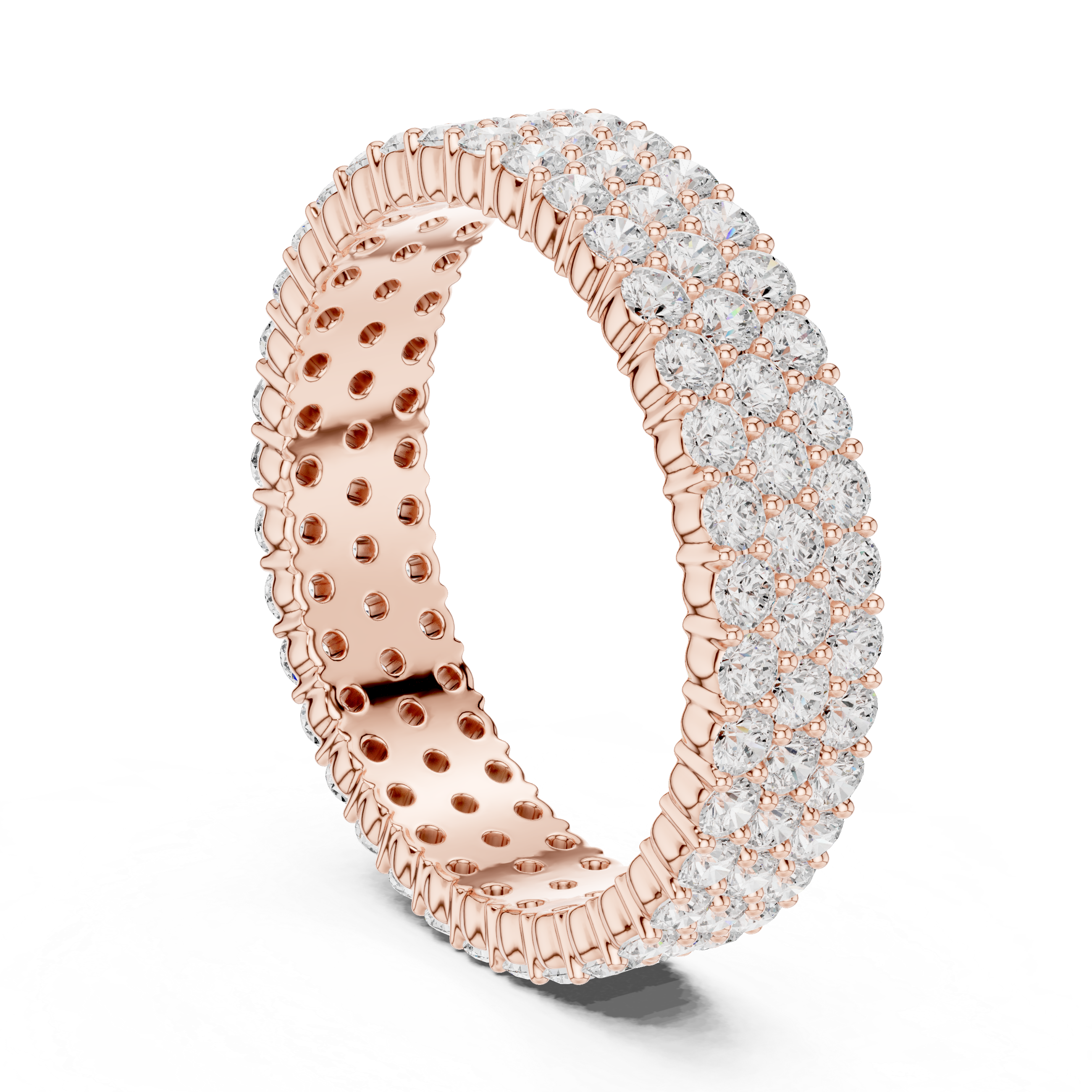 Channel Elegance Lab Grown Diamond Ring