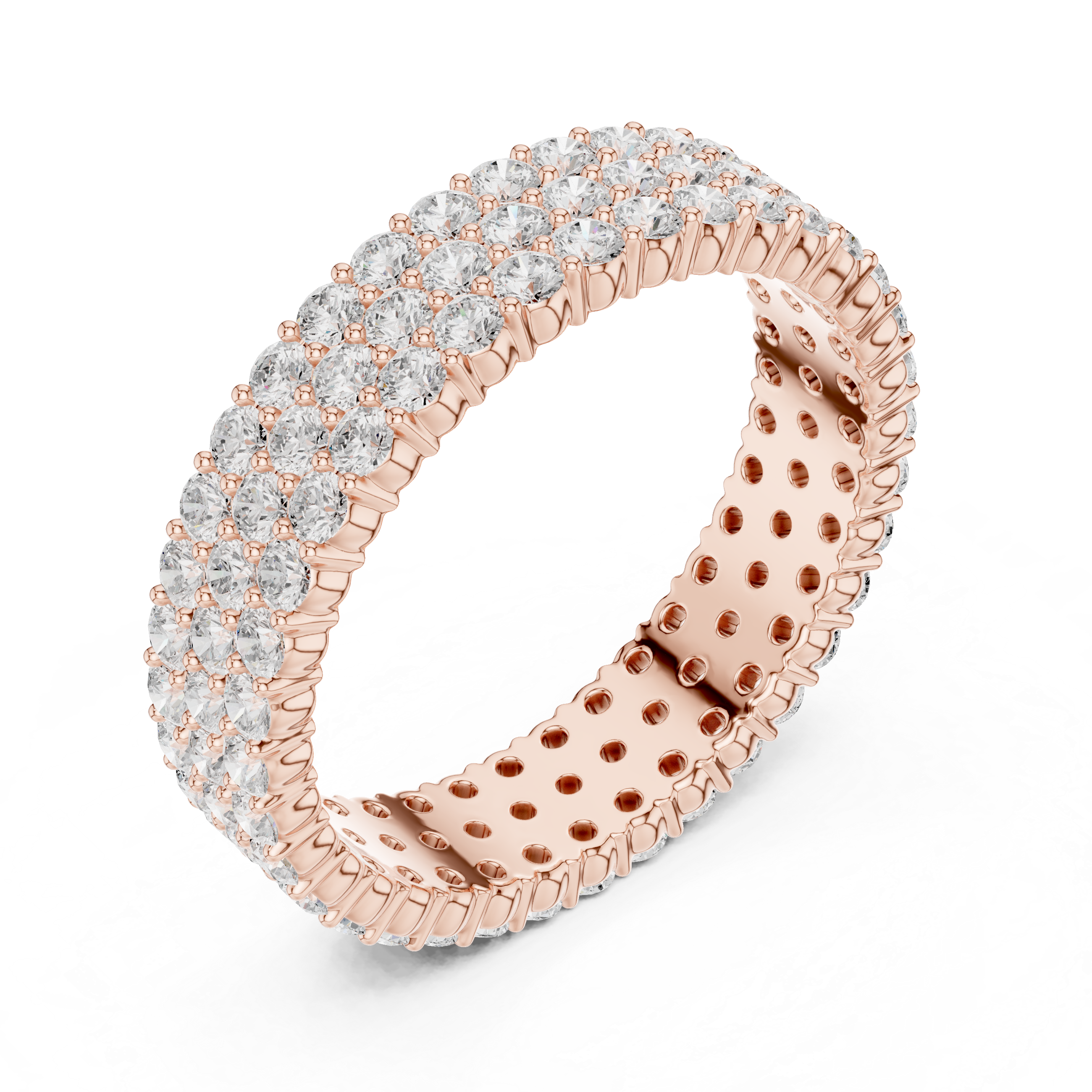 Channel Elegance Lab Grown Diamond Ring