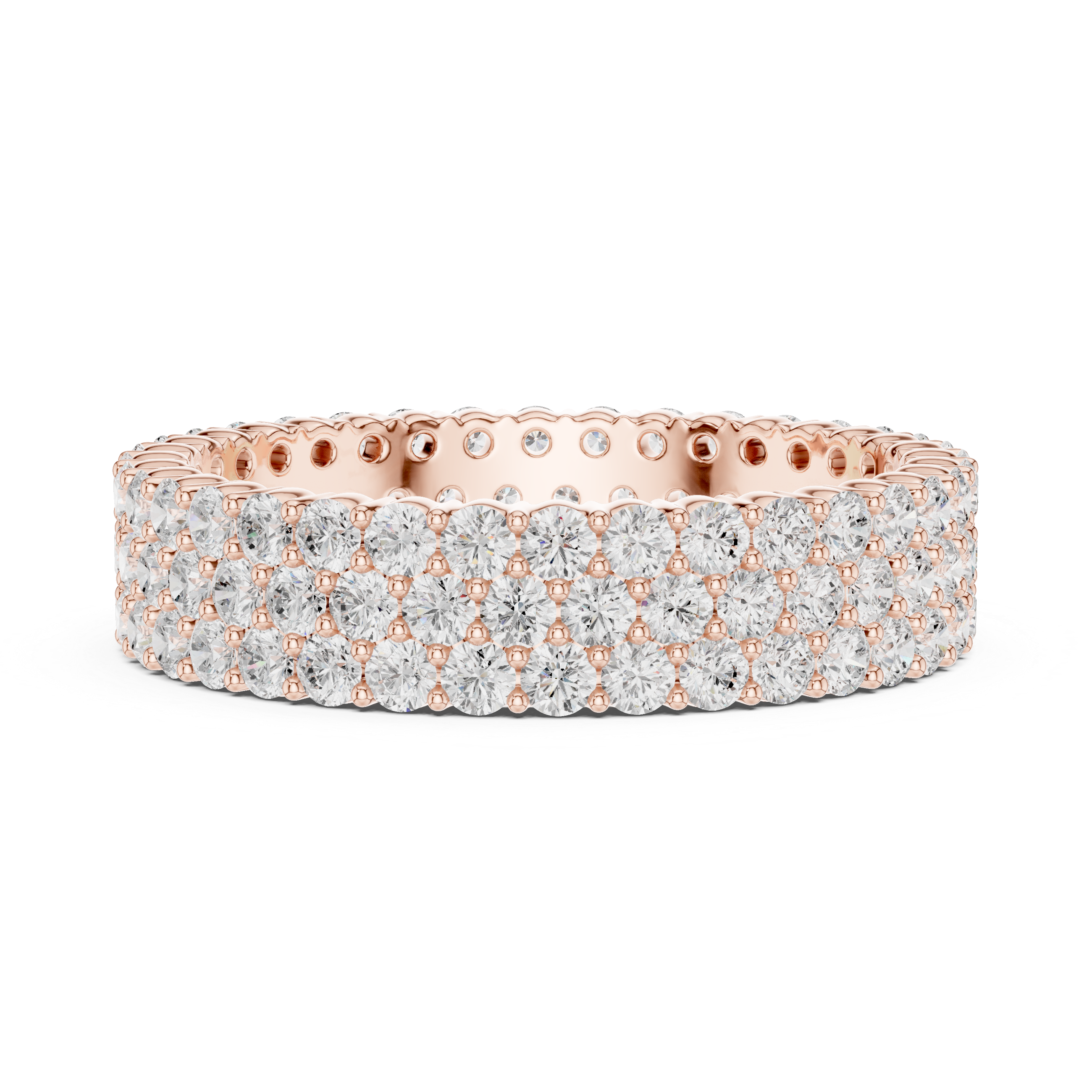 Channel Elegance Lab Grown Diamond Ring