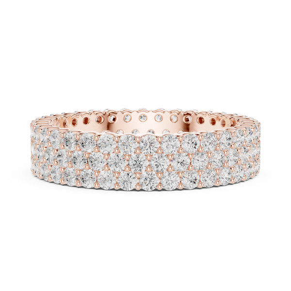 Channel Elegance Lab Grown Diamond Ring