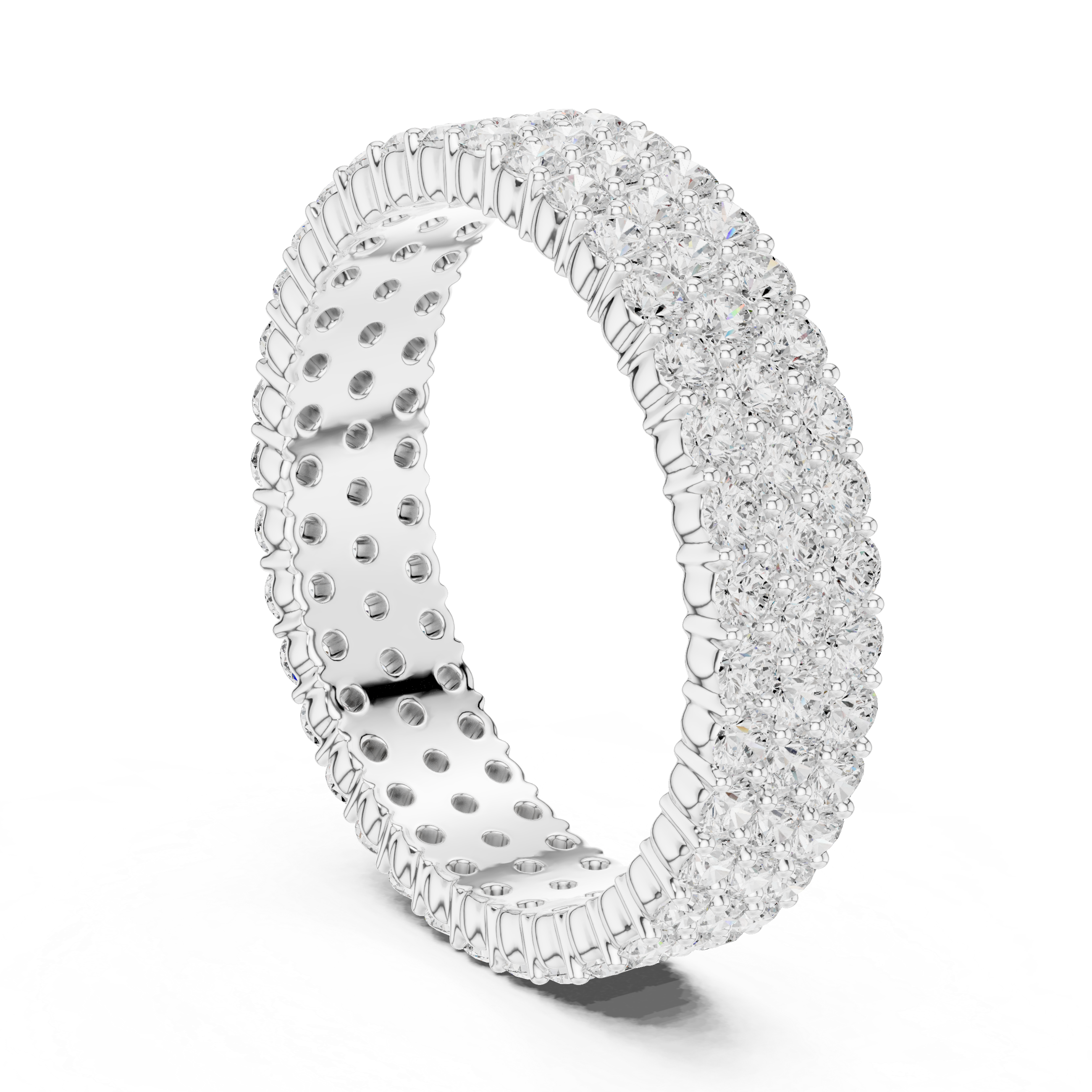 Channel Elegance Lab Grown Diamond Ring