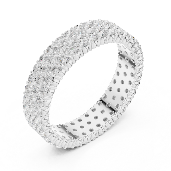 Channel Elegance Lab Grown Diamond Ring