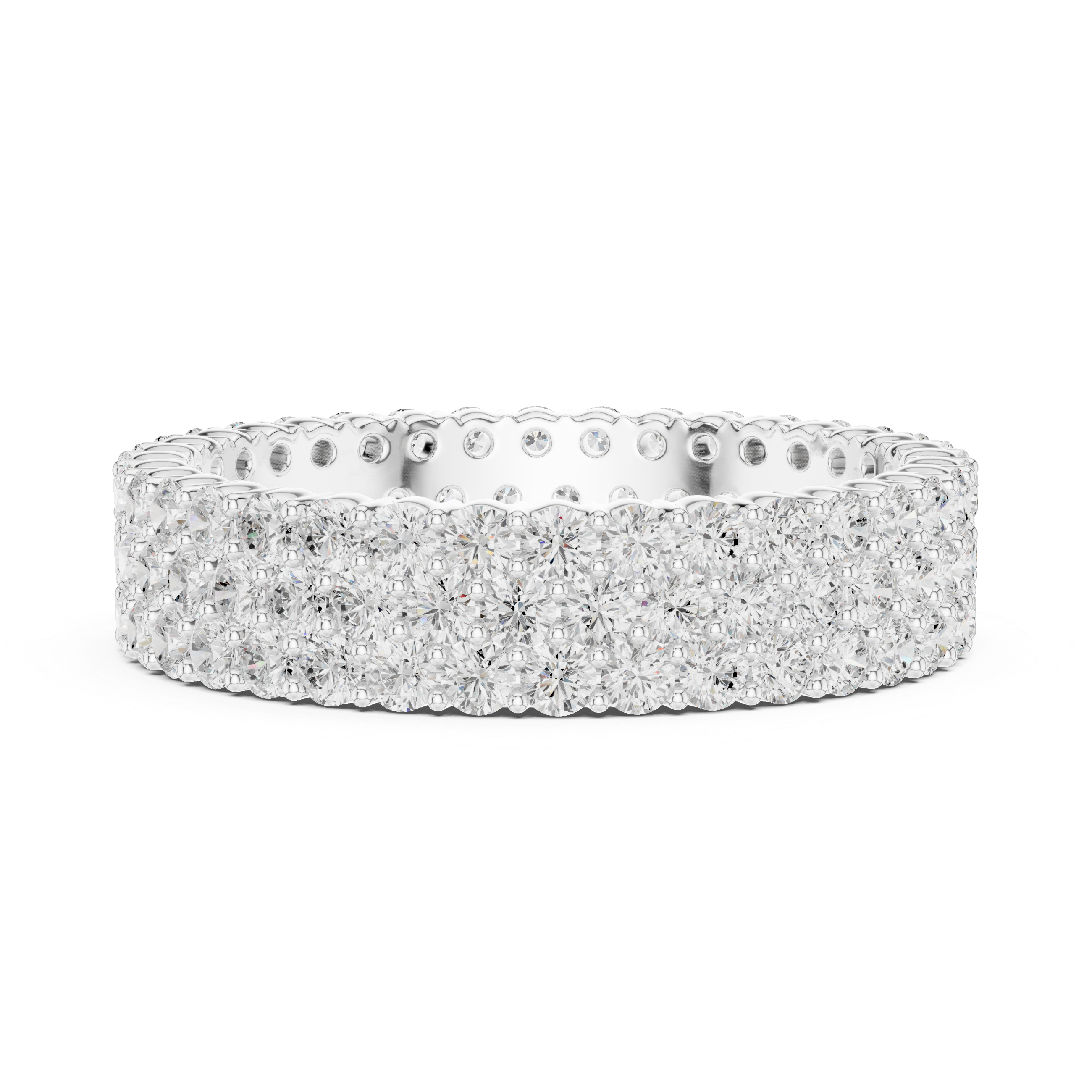 Channel Elegance Lab Grown Diamond Ring