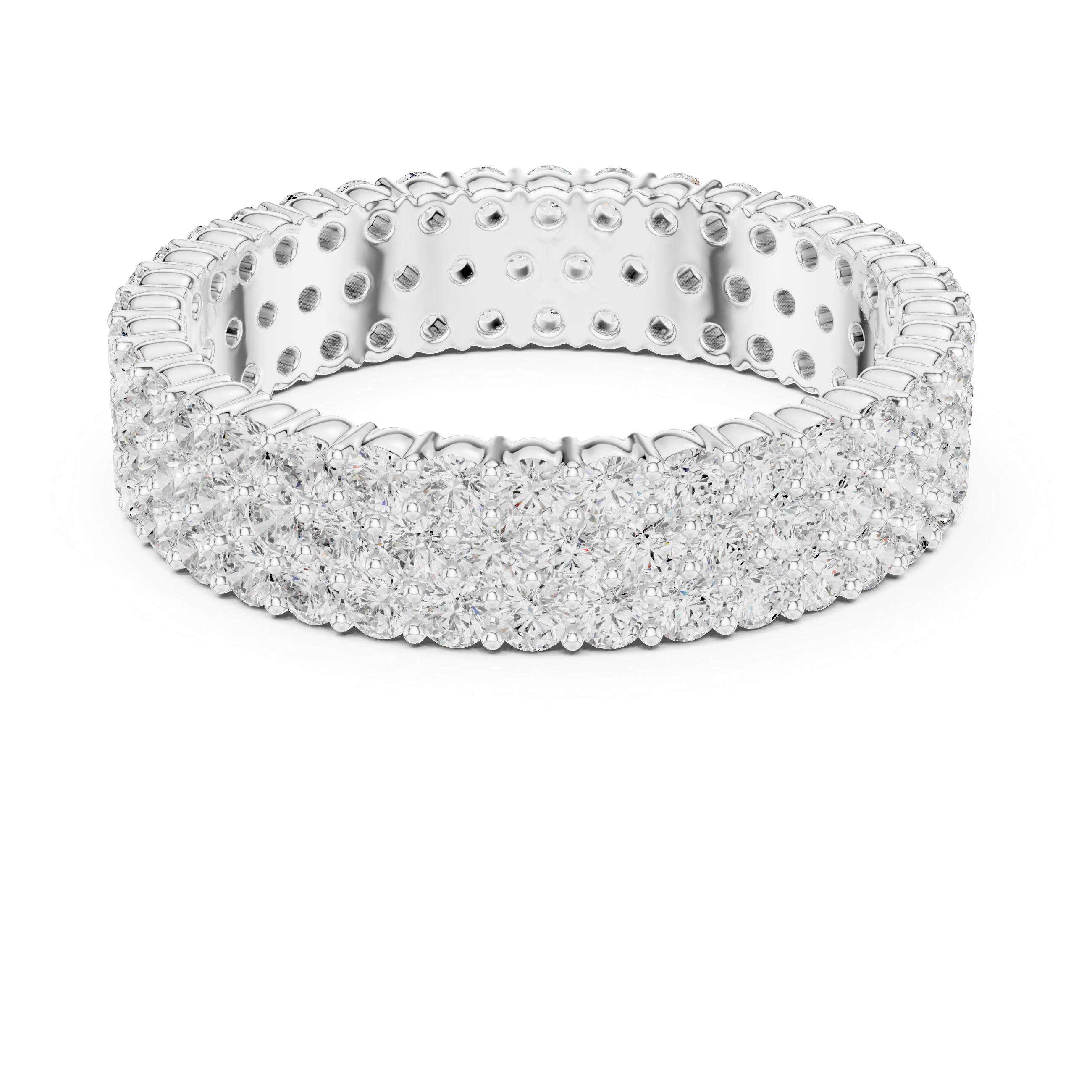 Channel Elegance Lab Grown Diamond Ring