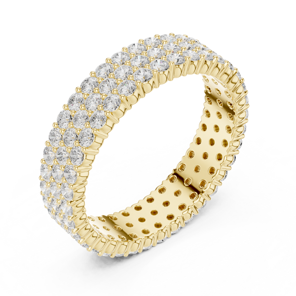 Channel Elegance Lab Grown Diamond Ring