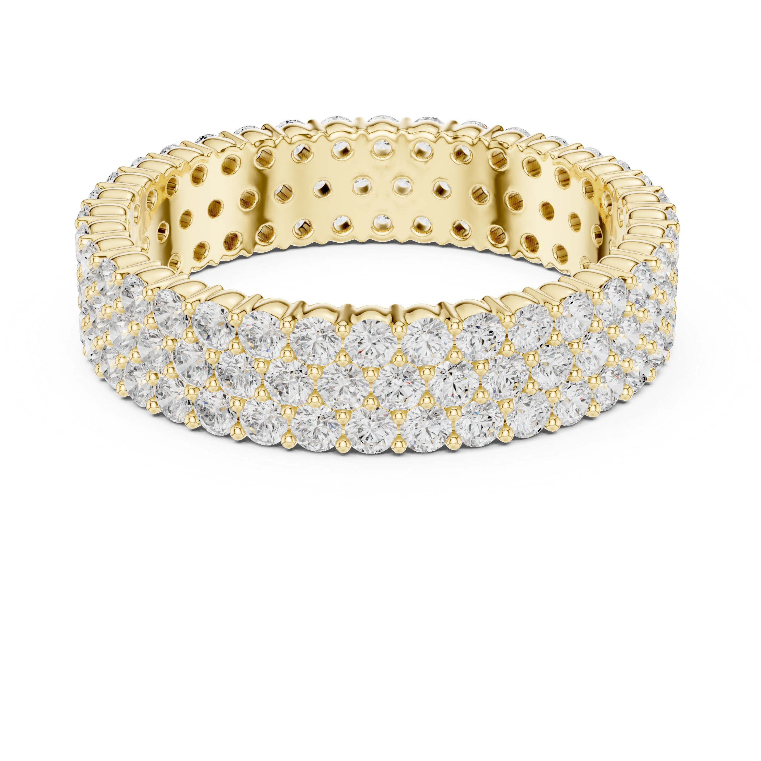 Channel Elegance Lab Grown Diamond Ring