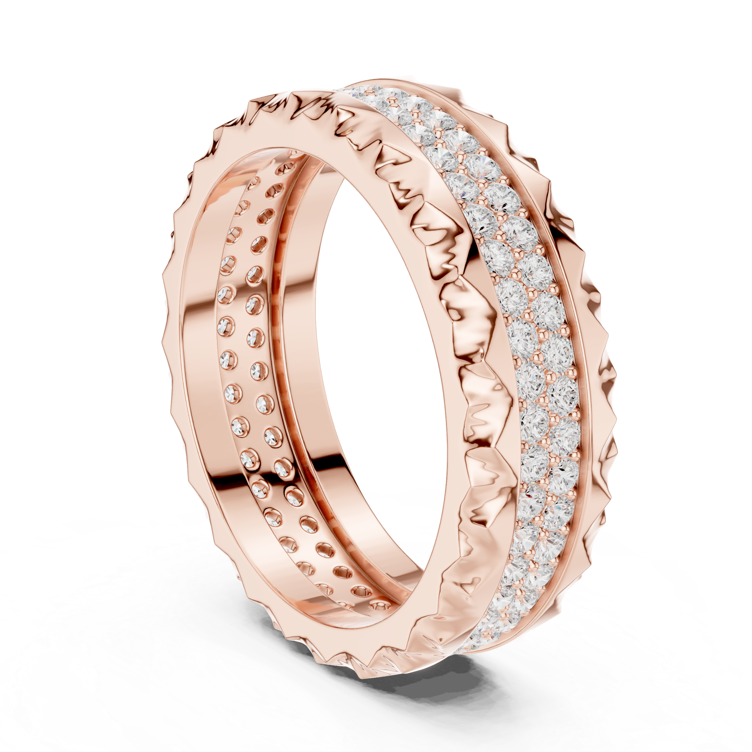 Bezel Secure Lab Grown Diamond Ring