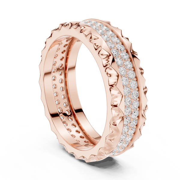 Bezel Secure Lab Grown Diamond Ring