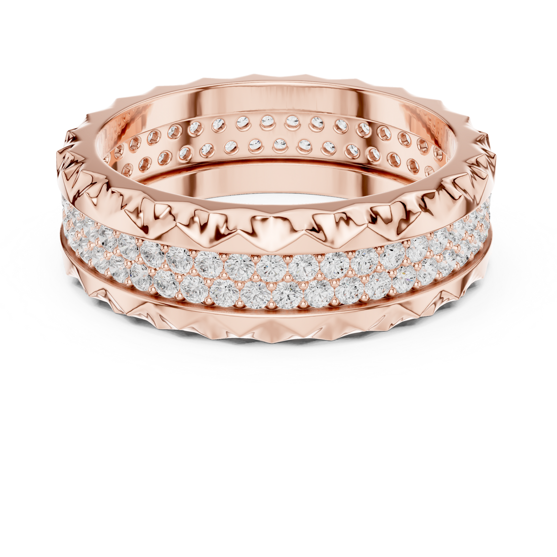 Bezel Secure Lab Grown Diamond Ring