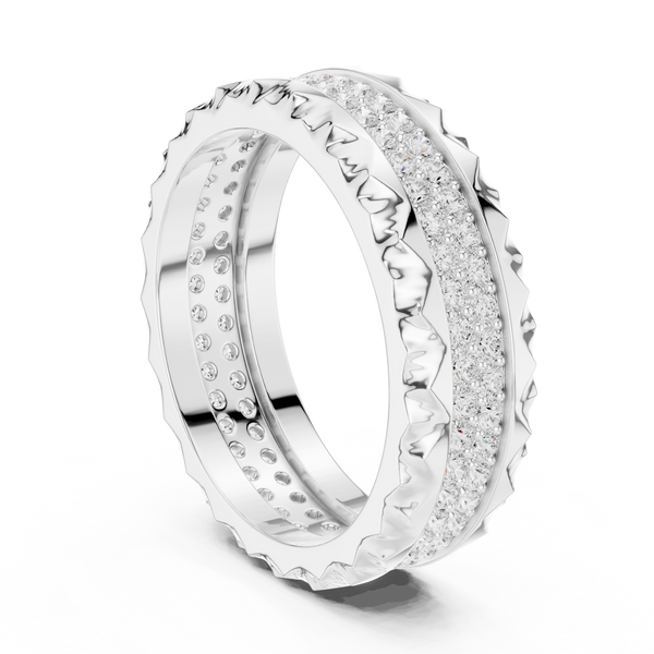 Bezel Secure Lab Grown Diamond Ring