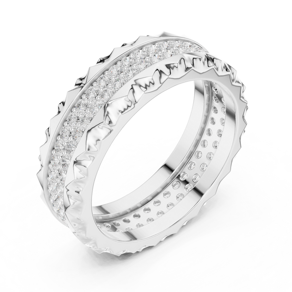 Bezel Secure Lab Grown Diamond Ring