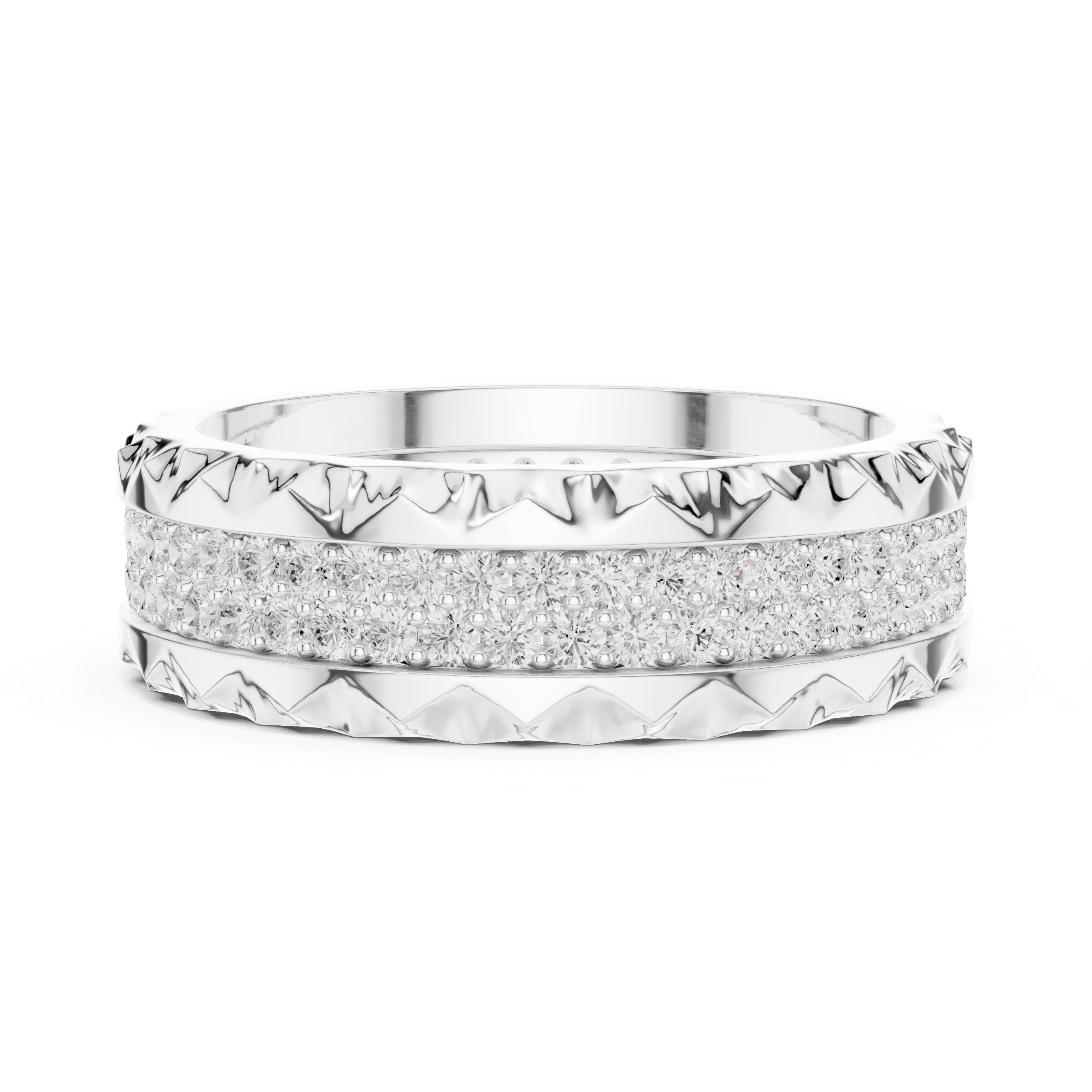 Bezel Secure Lab Grown Diamond Ring