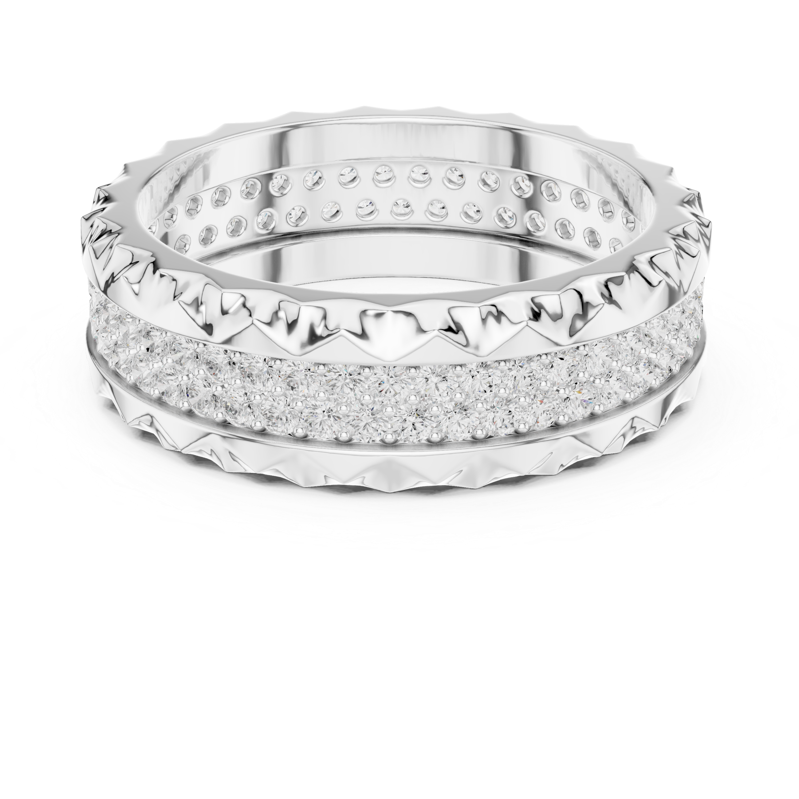 Bezel Secure Lab Grown Diamond Ring