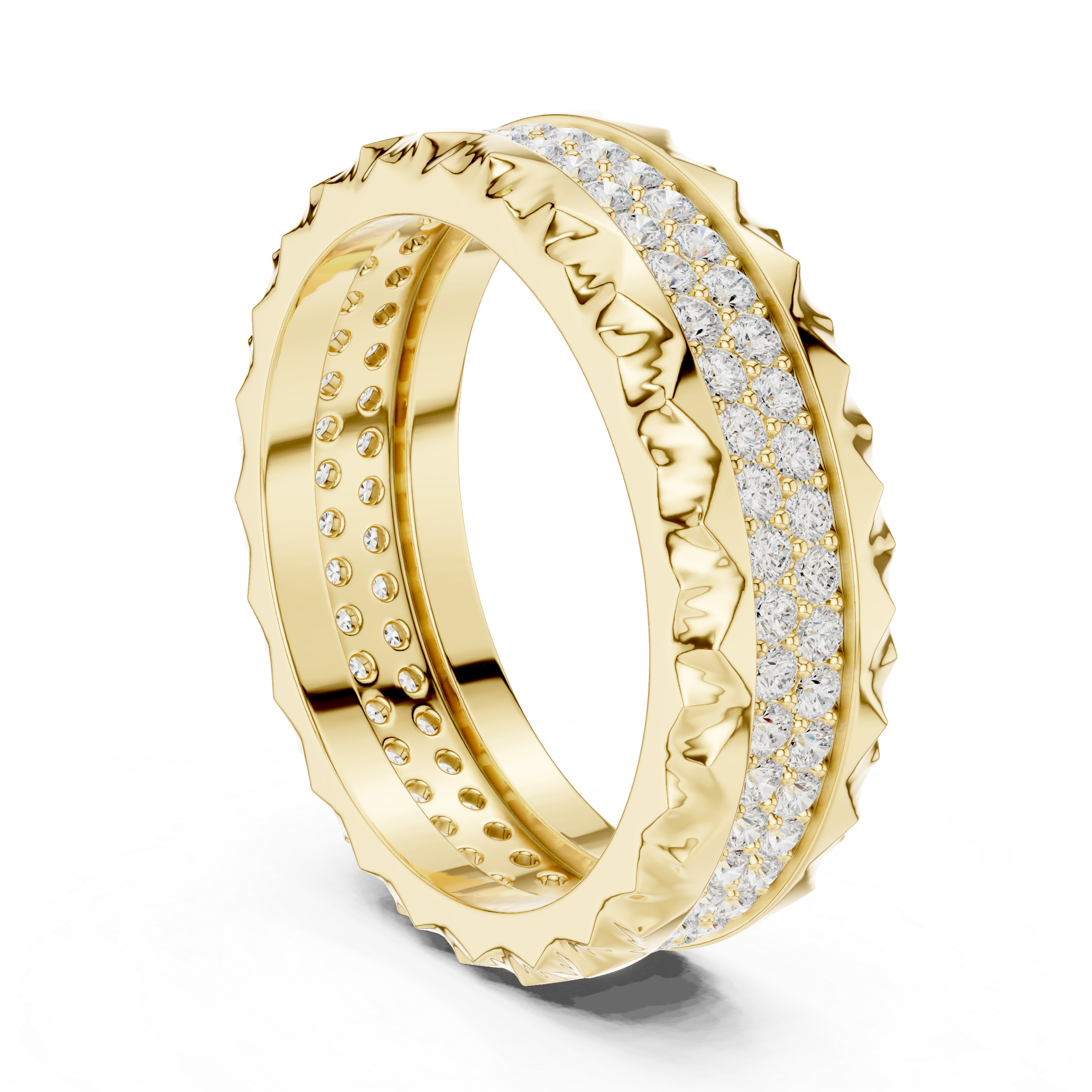 Bezel Secure Lab Grown Diamond Ring