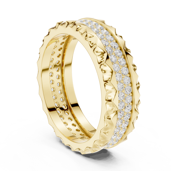 Bezel Secure Lab Grown Diamond Ring