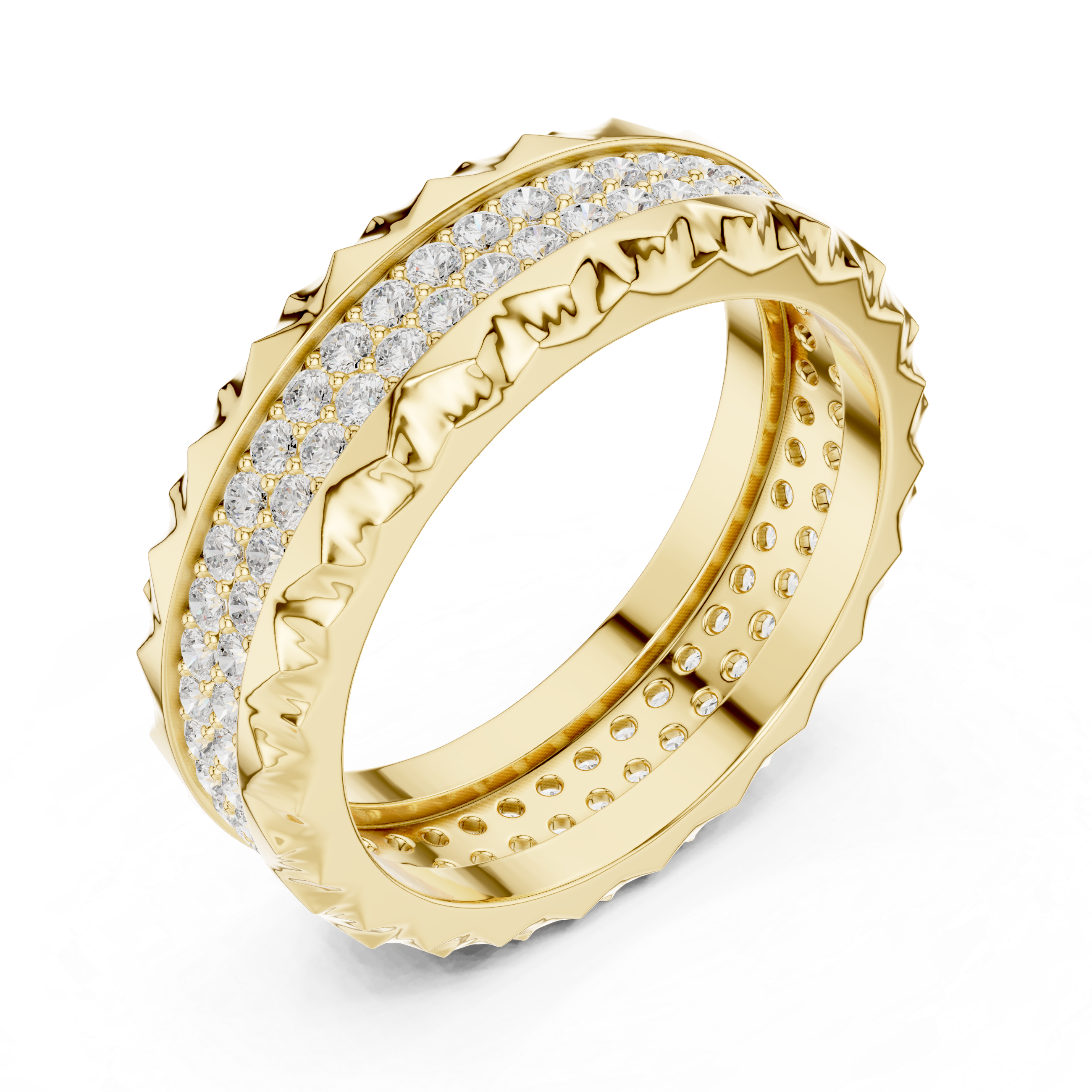 Bezel Secure Lab Grown Diamond Ring