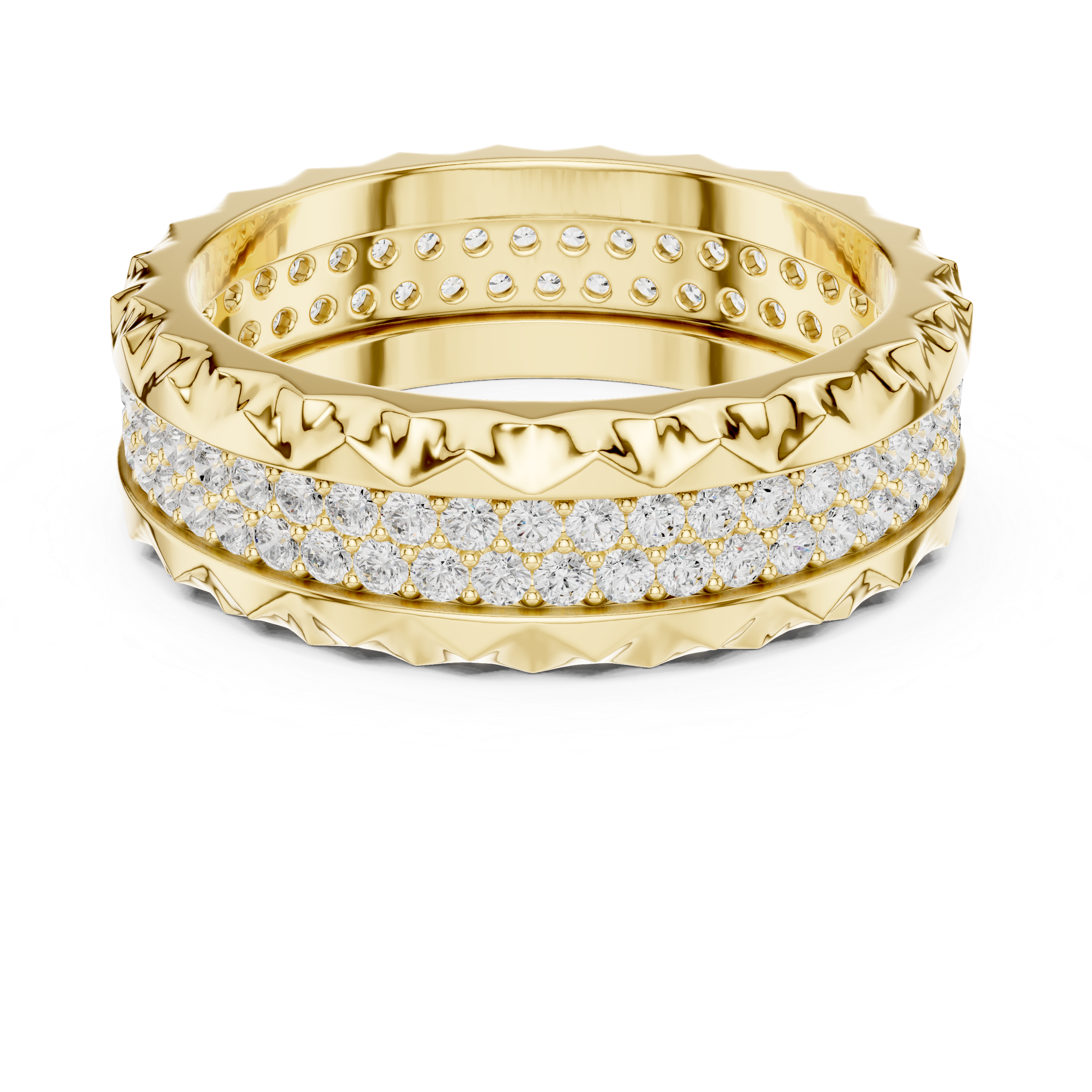 Bezel Secure Lab Grown Diamond Ring