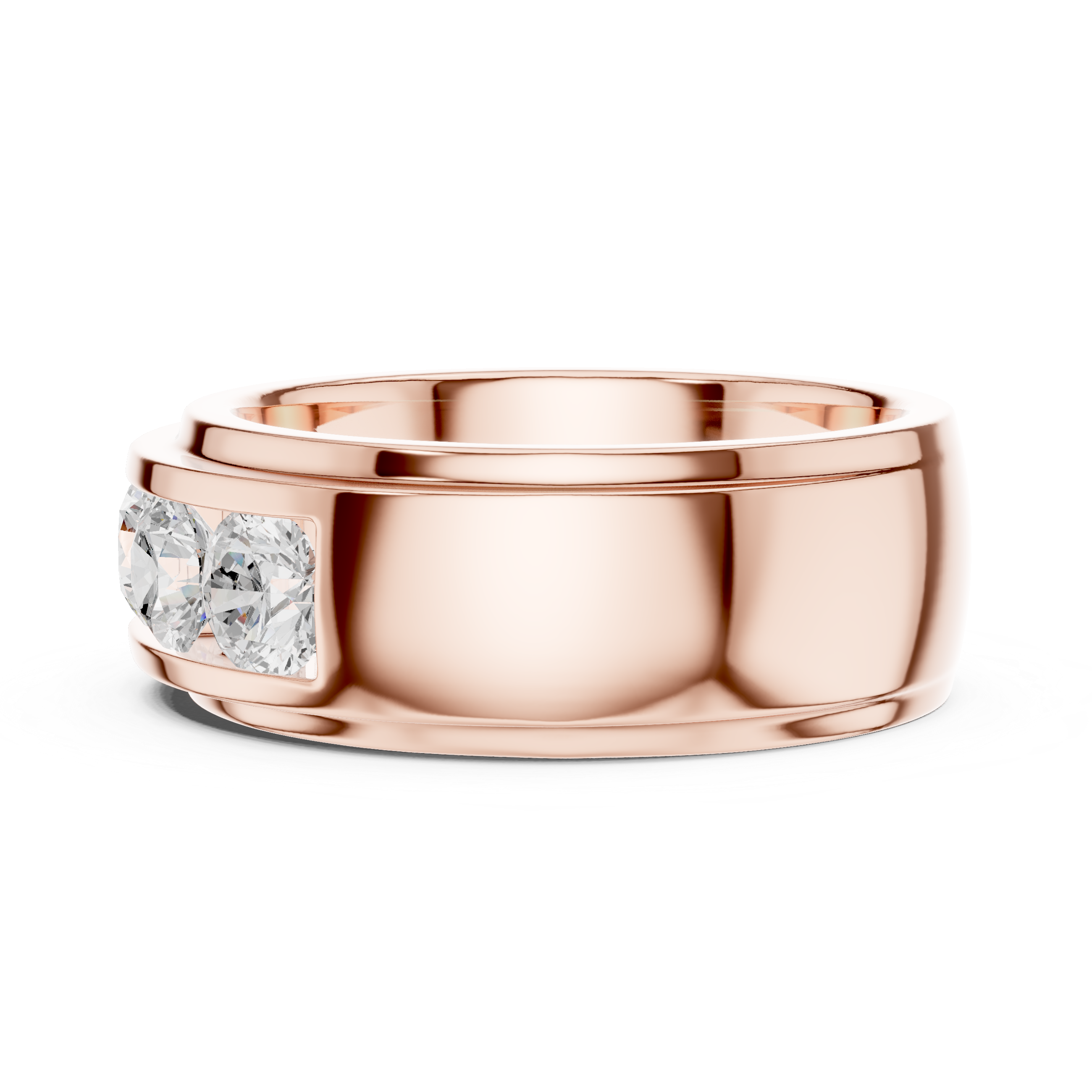 Ornate Vintage Lab Grown Diamond Ring