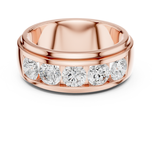 Ornate Vintage Lab Grown Diamond Ring