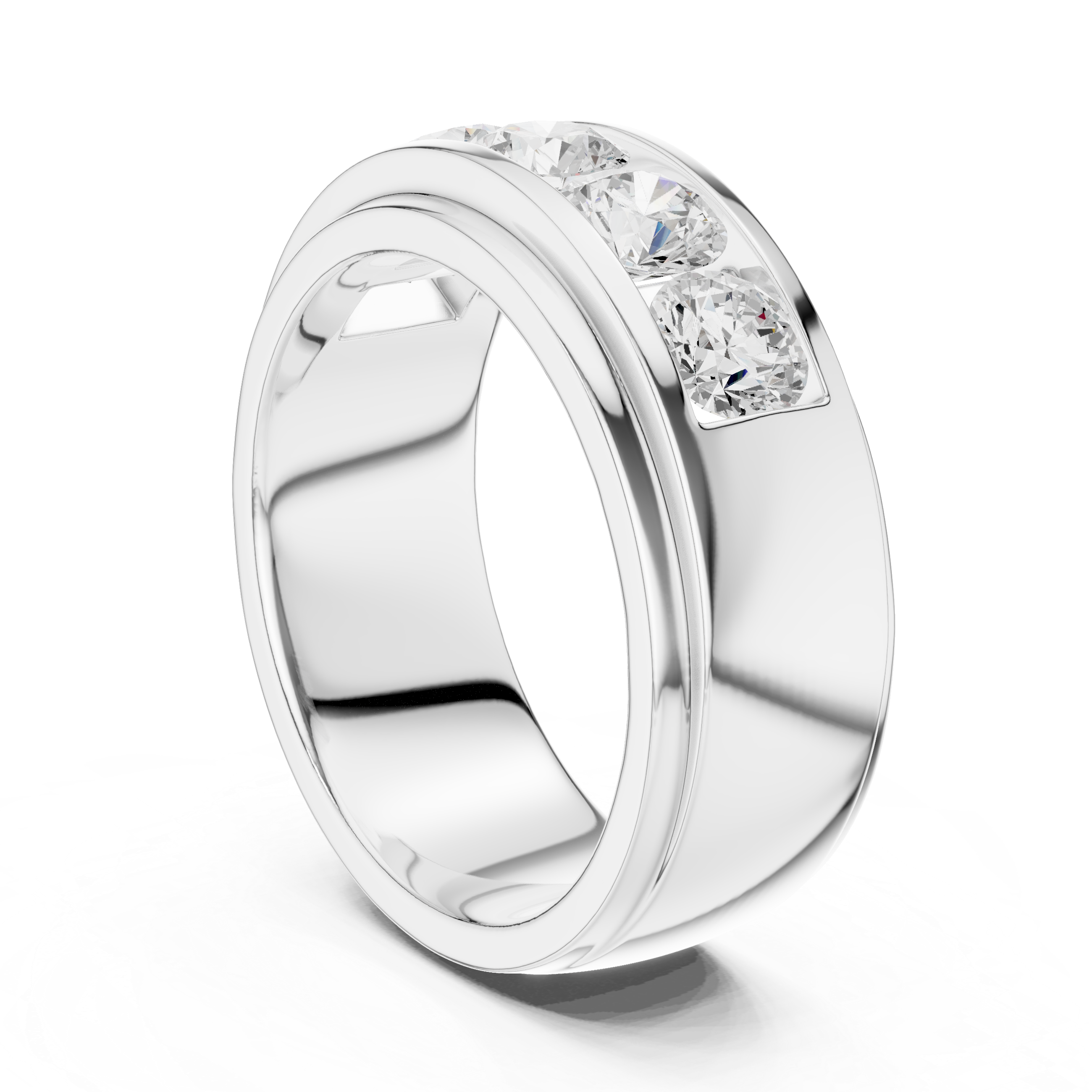 Ornate Vintage Lab Grown Diamond Ring