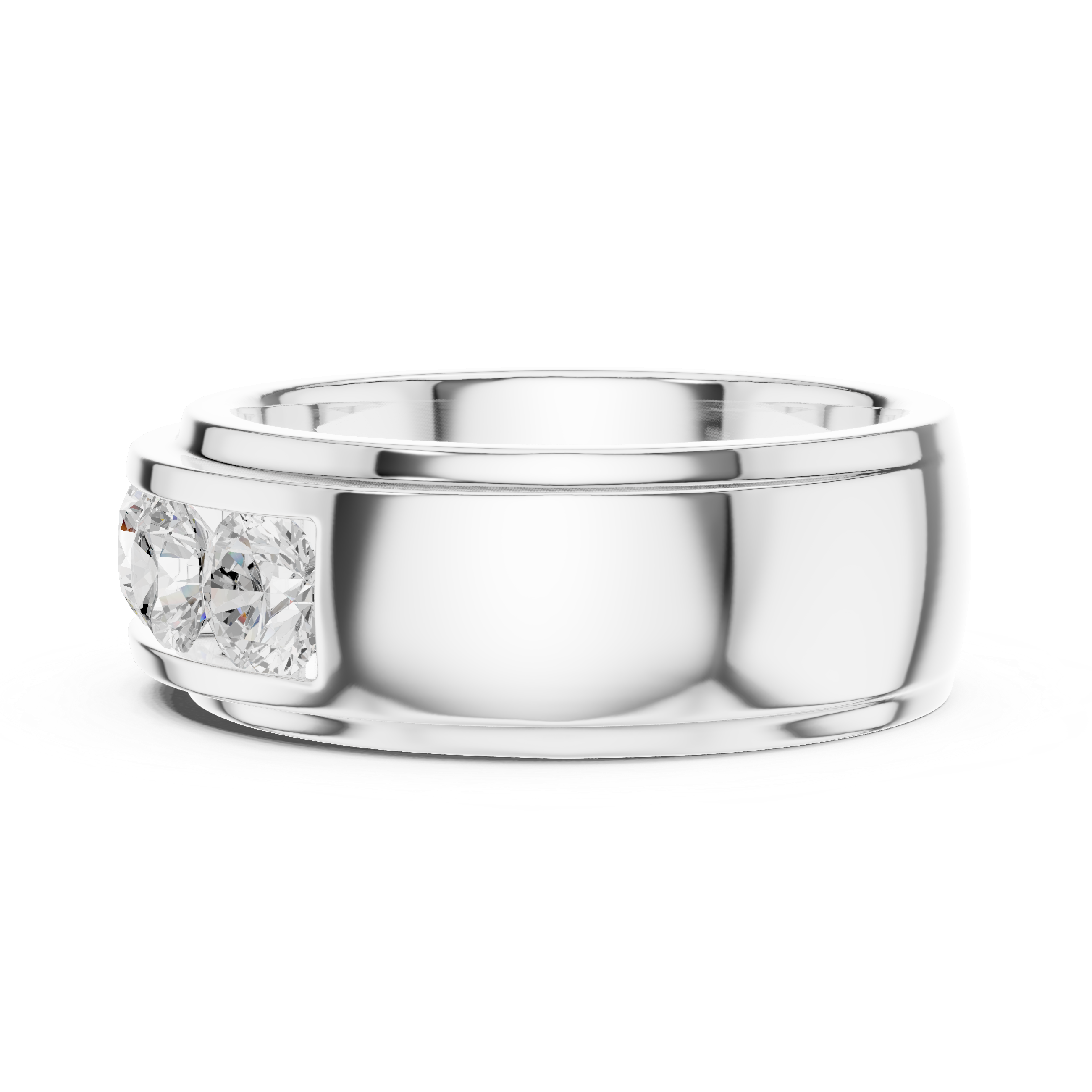 Ornate Vintage Lab Grown Diamond Ring