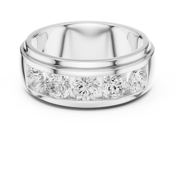Ornate Vintage Lab Grown Diamond Ring