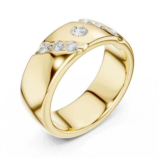 Double Halo Lab Grown Diamond Ring