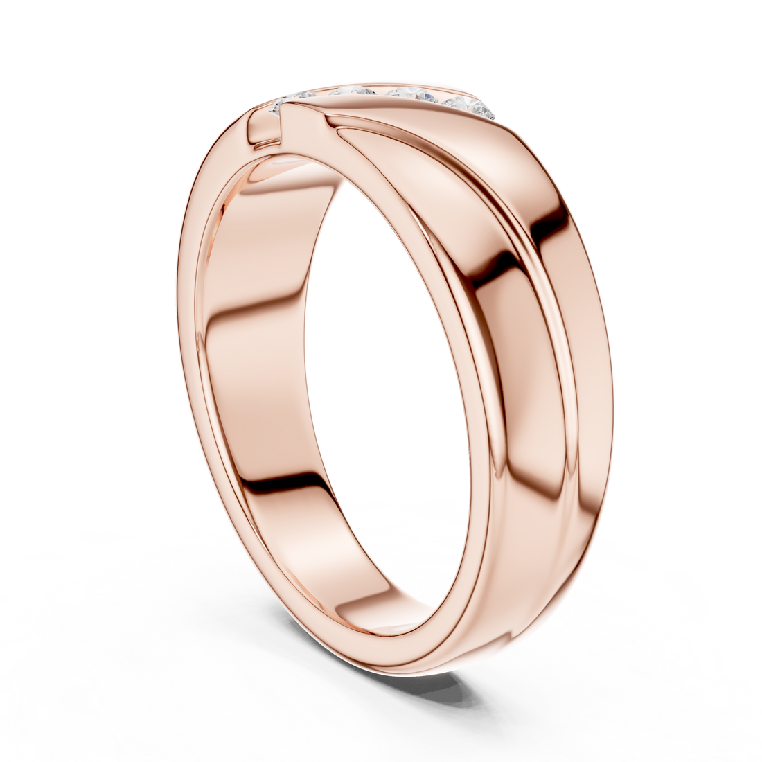 Split Shank Lab Grown Diamond Ring