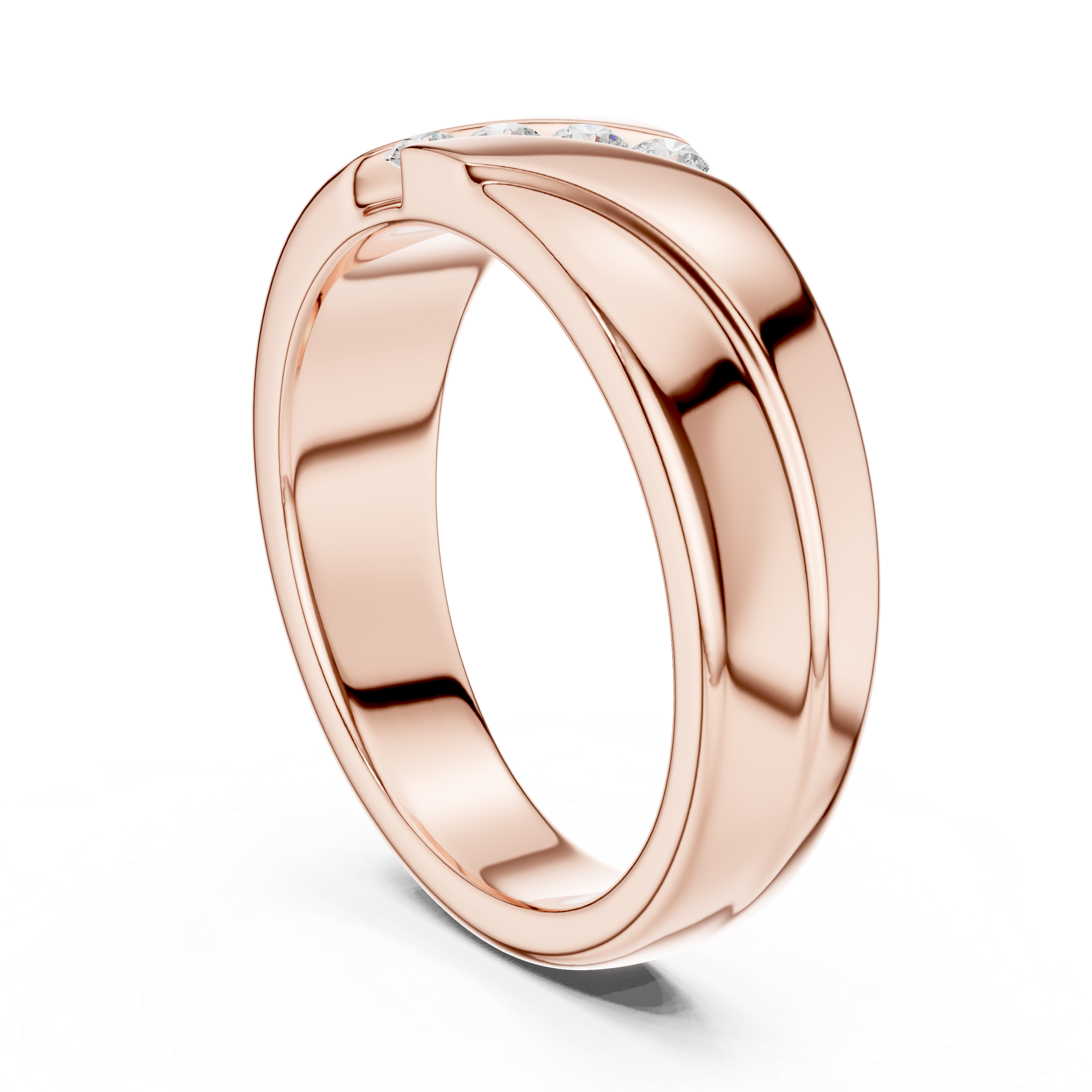 Split Shank Lab Grown Diamond Ring