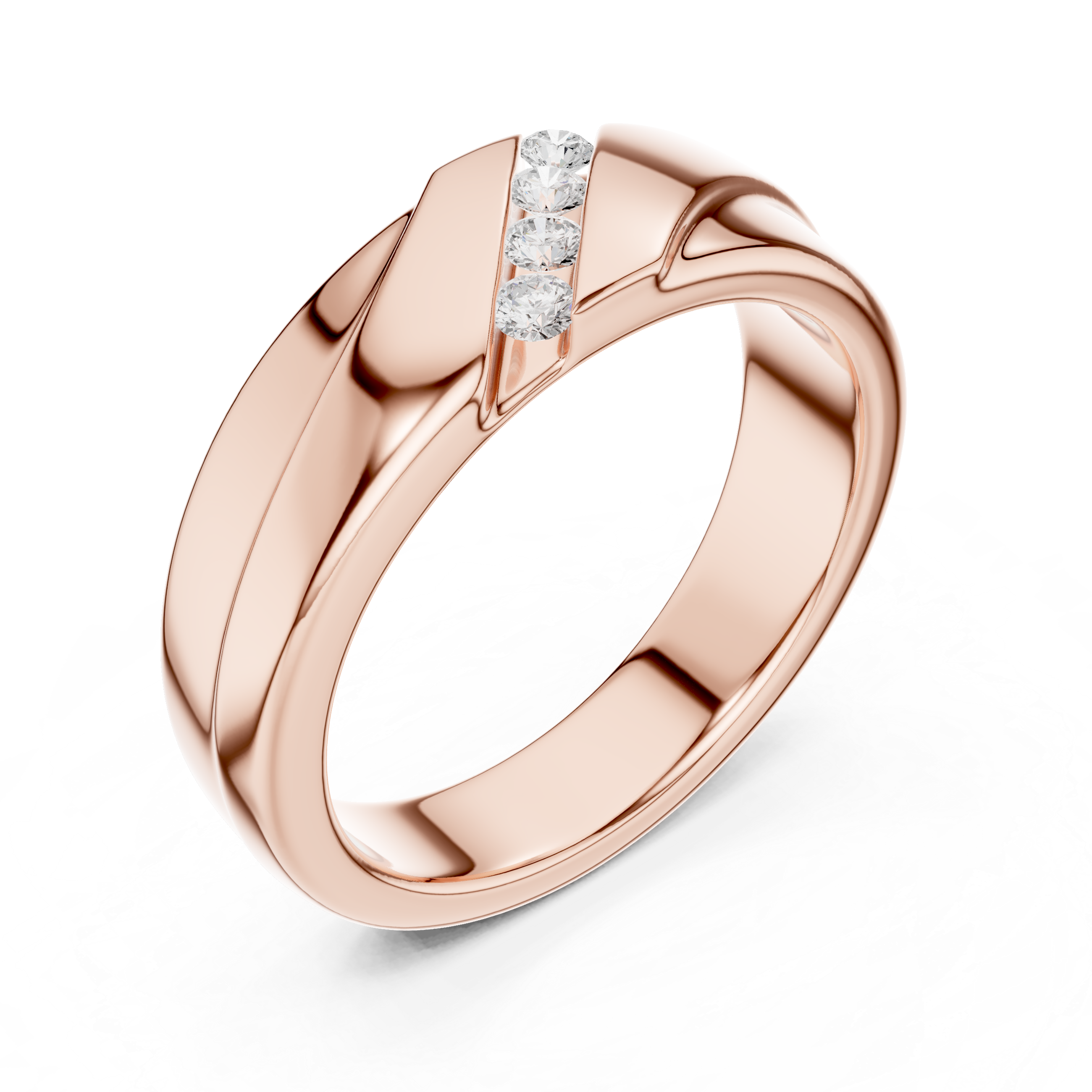 Split Shank Lab Grown Diamond Ring