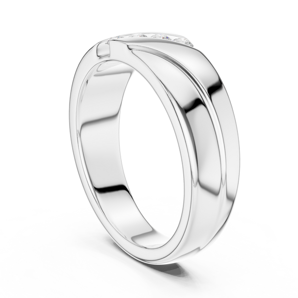 Split Shank Lab Grown Diamond Ring