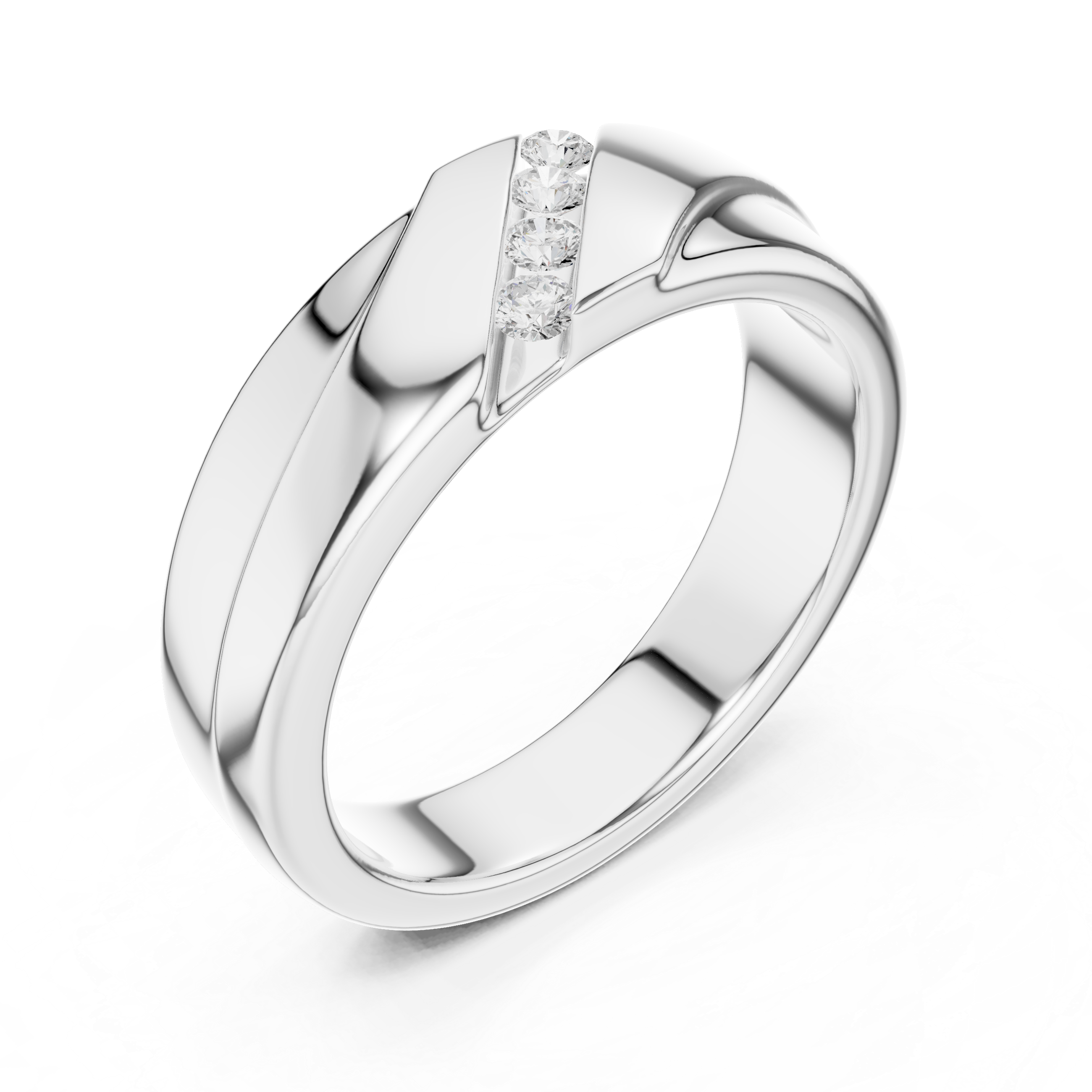 Split Shank Lab Grown Diamond Ring