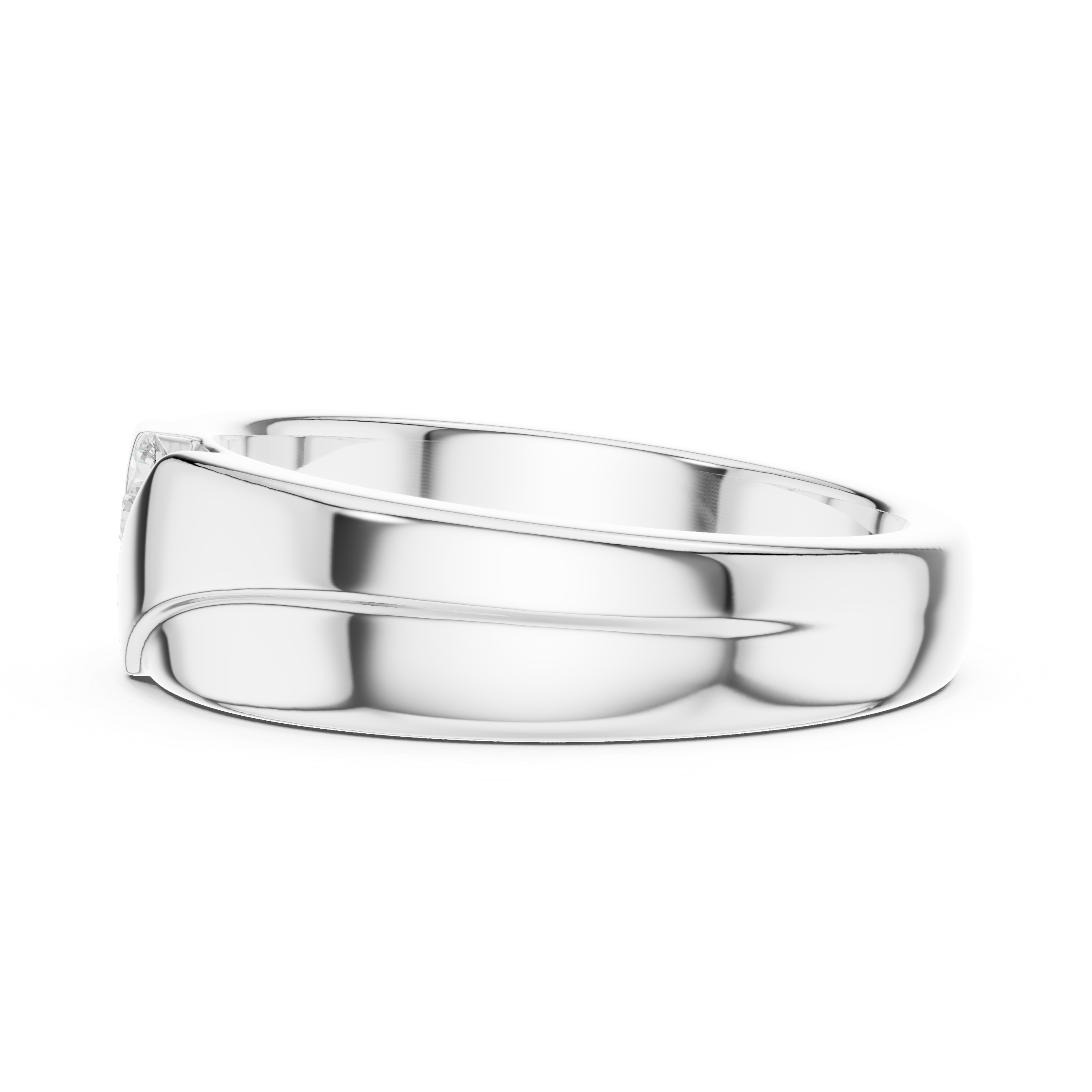 Split Shank Lab Grown Diamond Ring