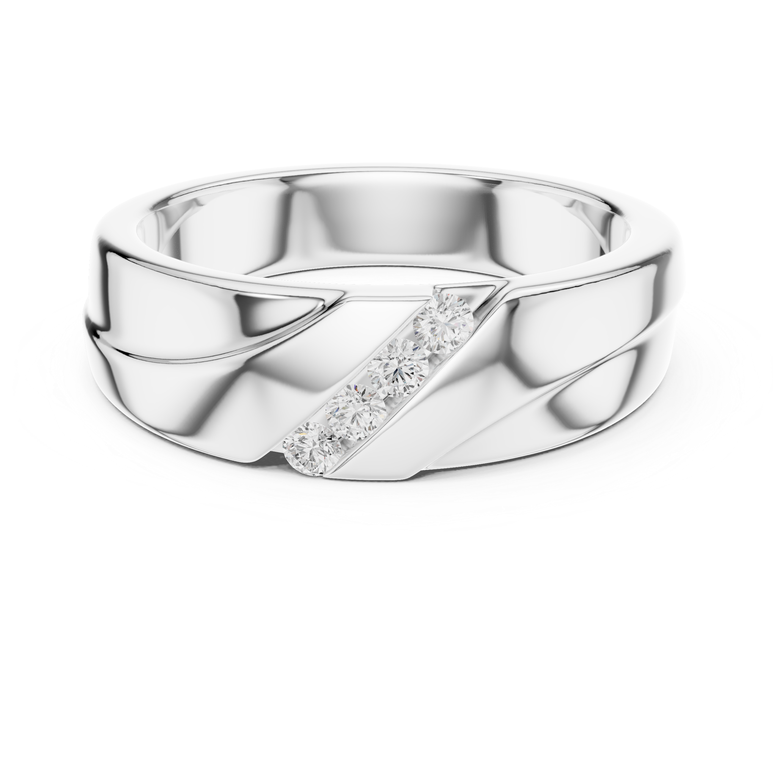 Split Shank Lab Grown Diamond Ring