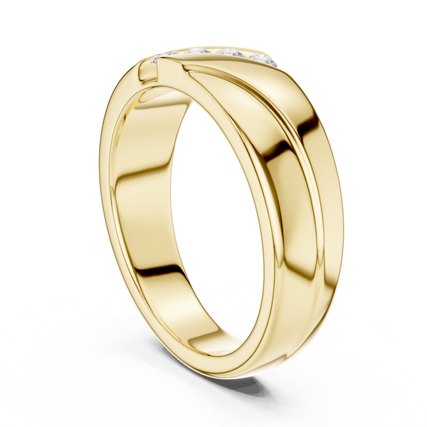 Split Shank Lab Grown Diamond Ring
