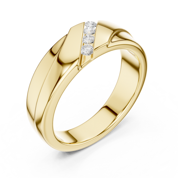 Split Shank Lab Grown Diamond Ring