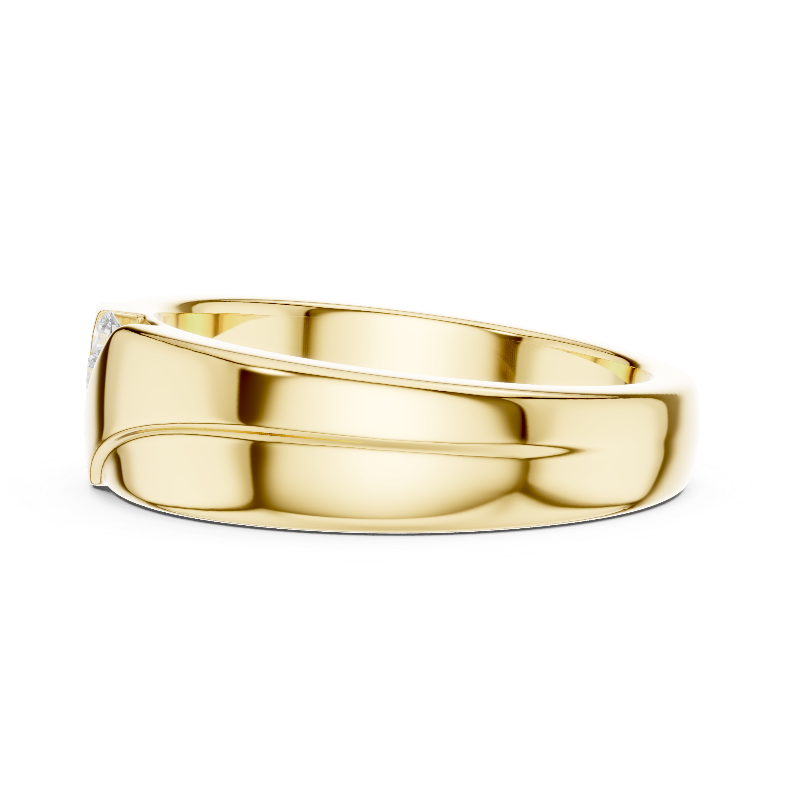Split Shank Lab Grown Diamond Ring