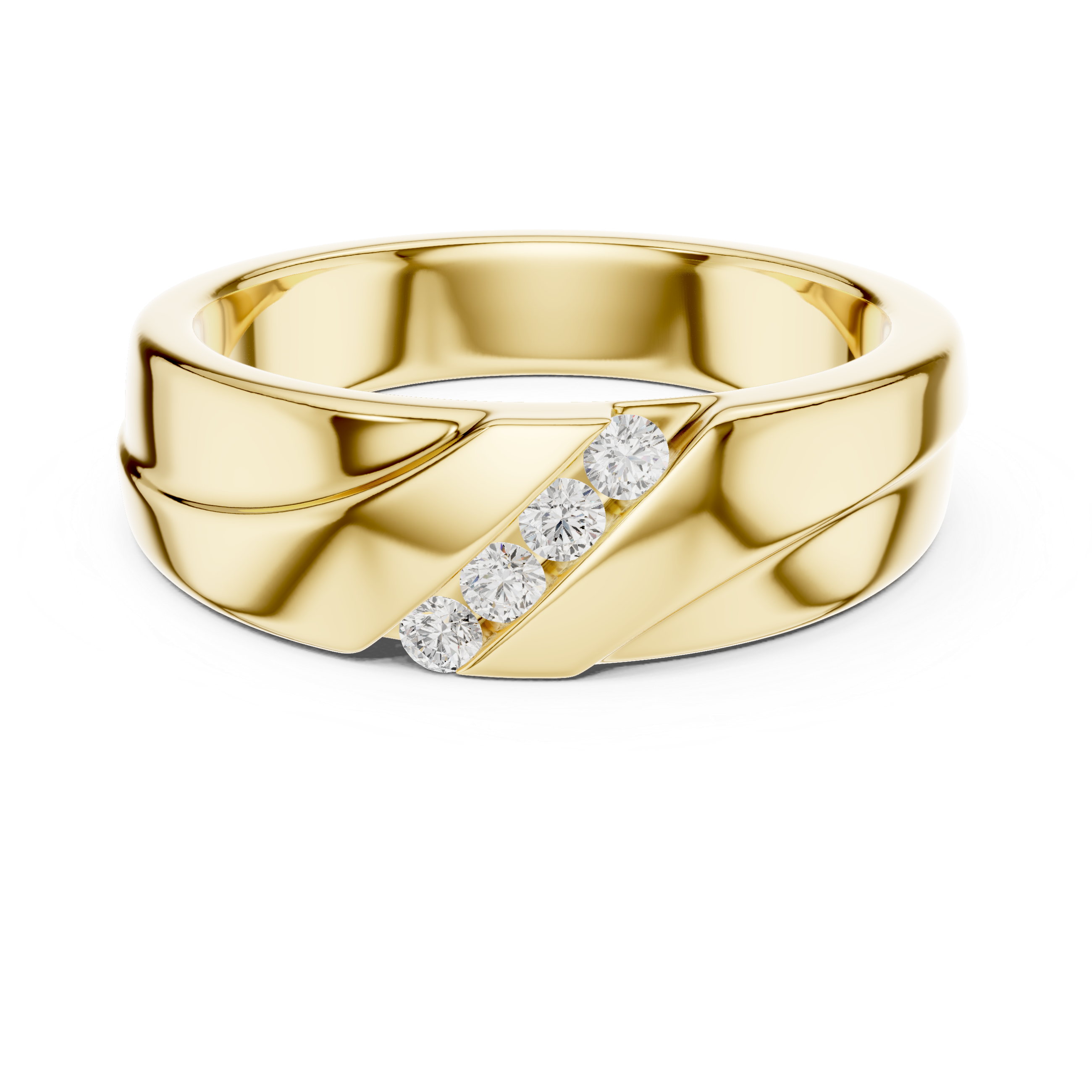 Split Shank Lab Grown Diamond Ring