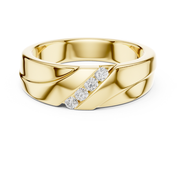 Split Shank Lab Grown Diamond Ring