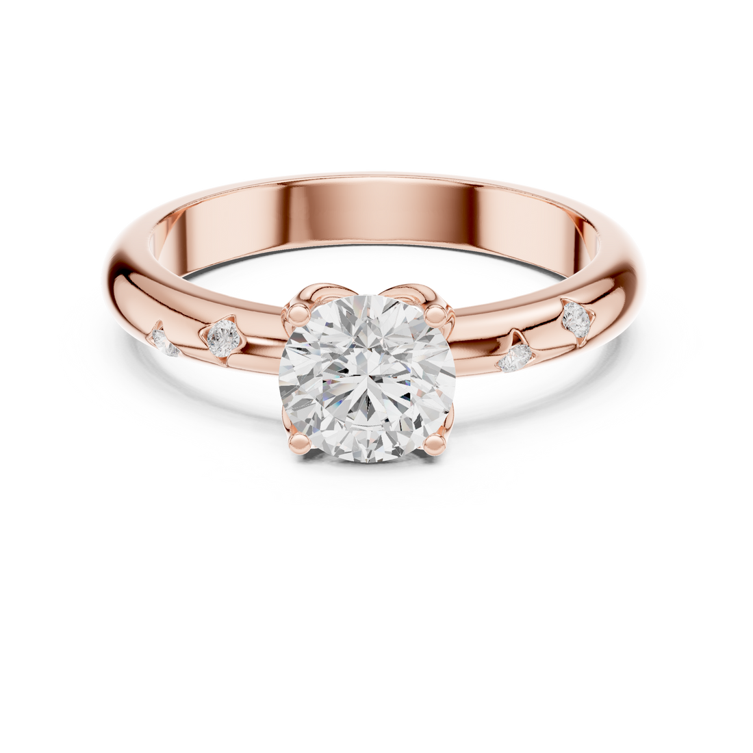 Seven Stone Lab Grown Diamond Ring