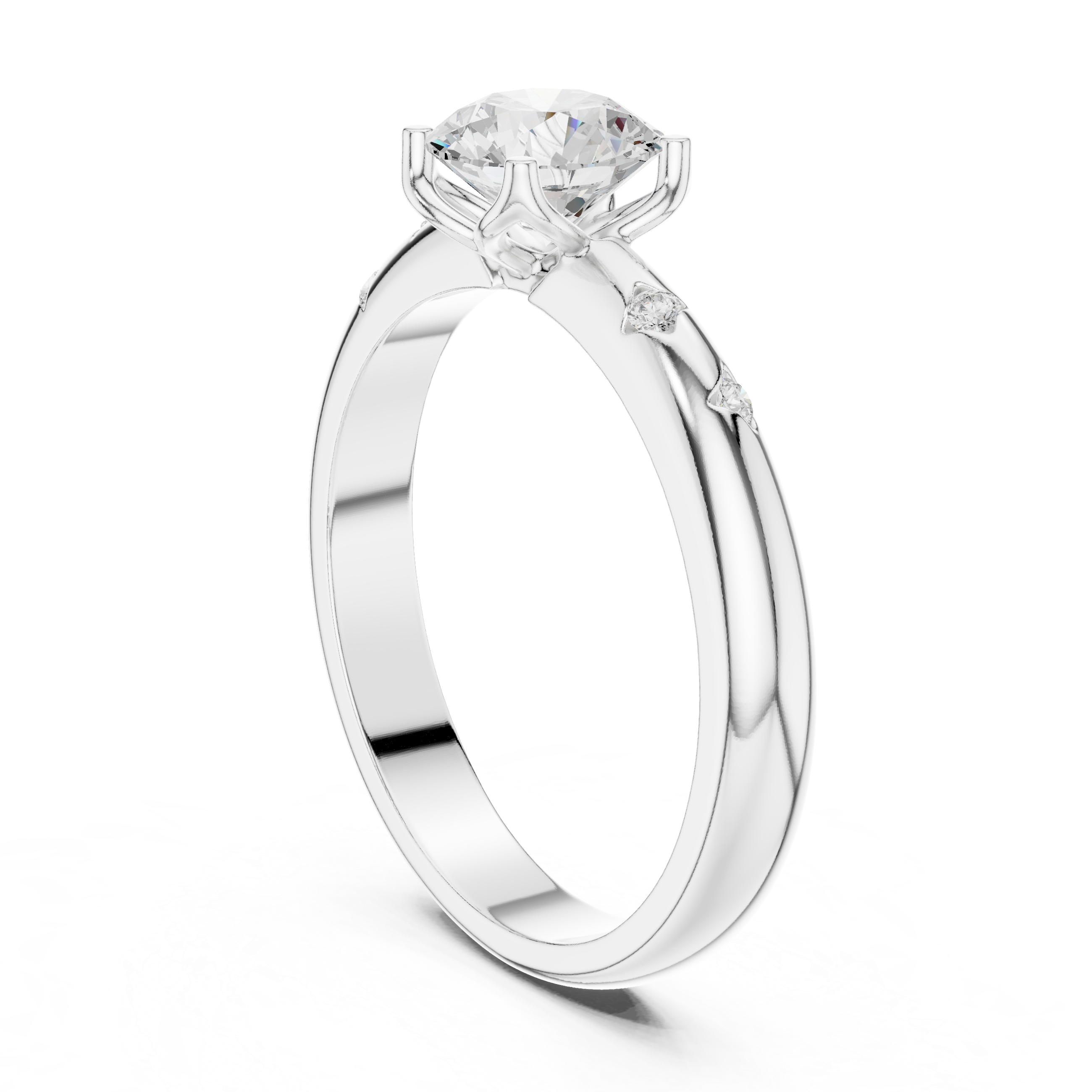 Seven Stone Lab Grown Diamond Ring