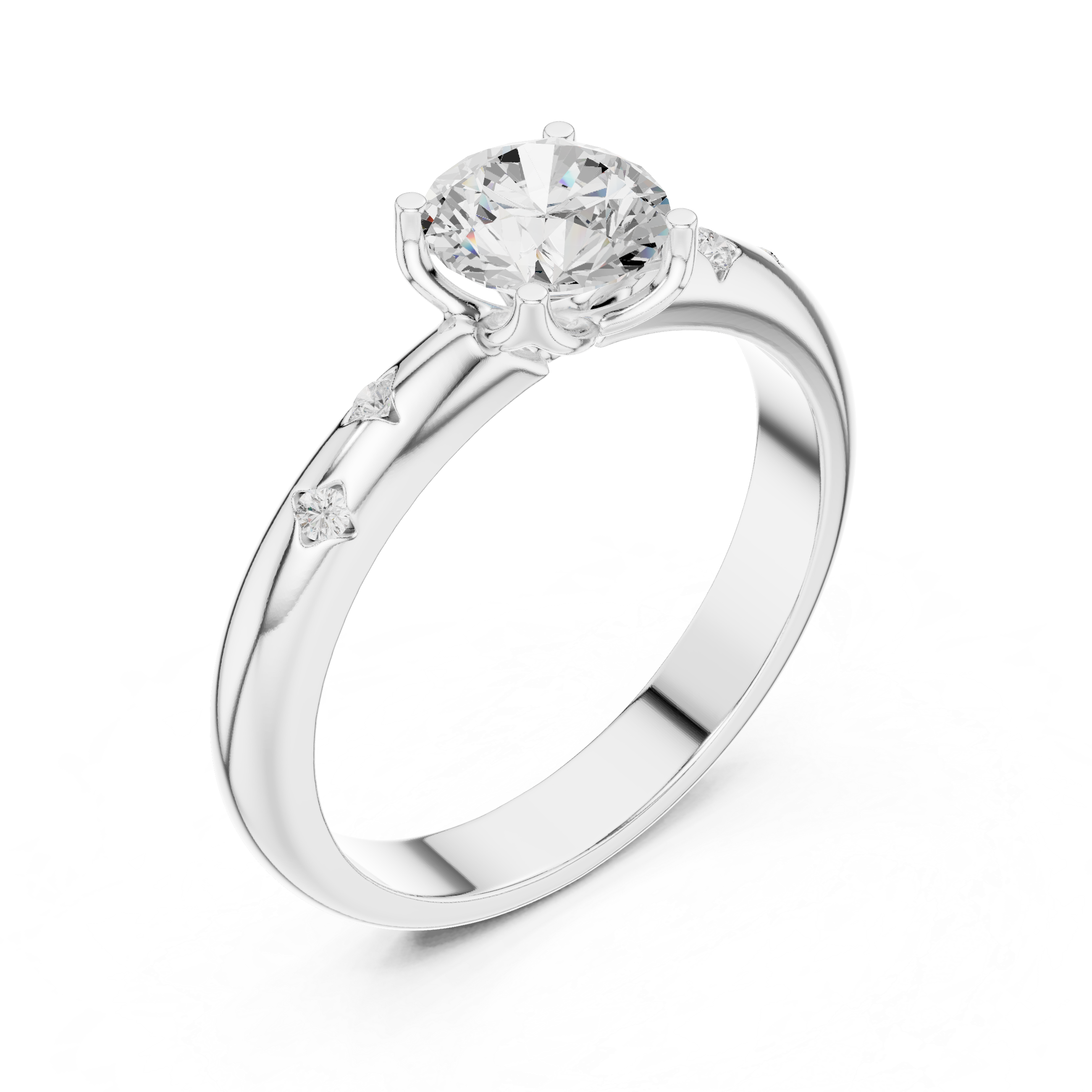 Seven Stone Lab Grown Diamond Ring