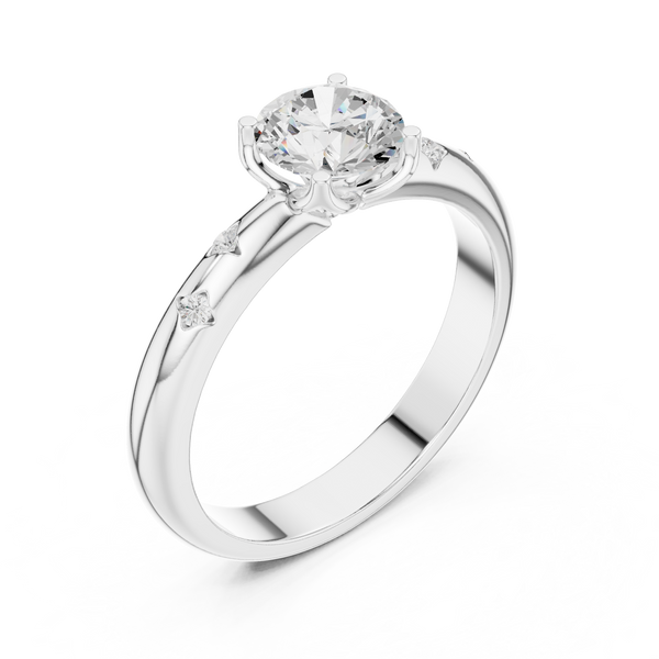 Seven Stone Lab Grown Diamond Ring
