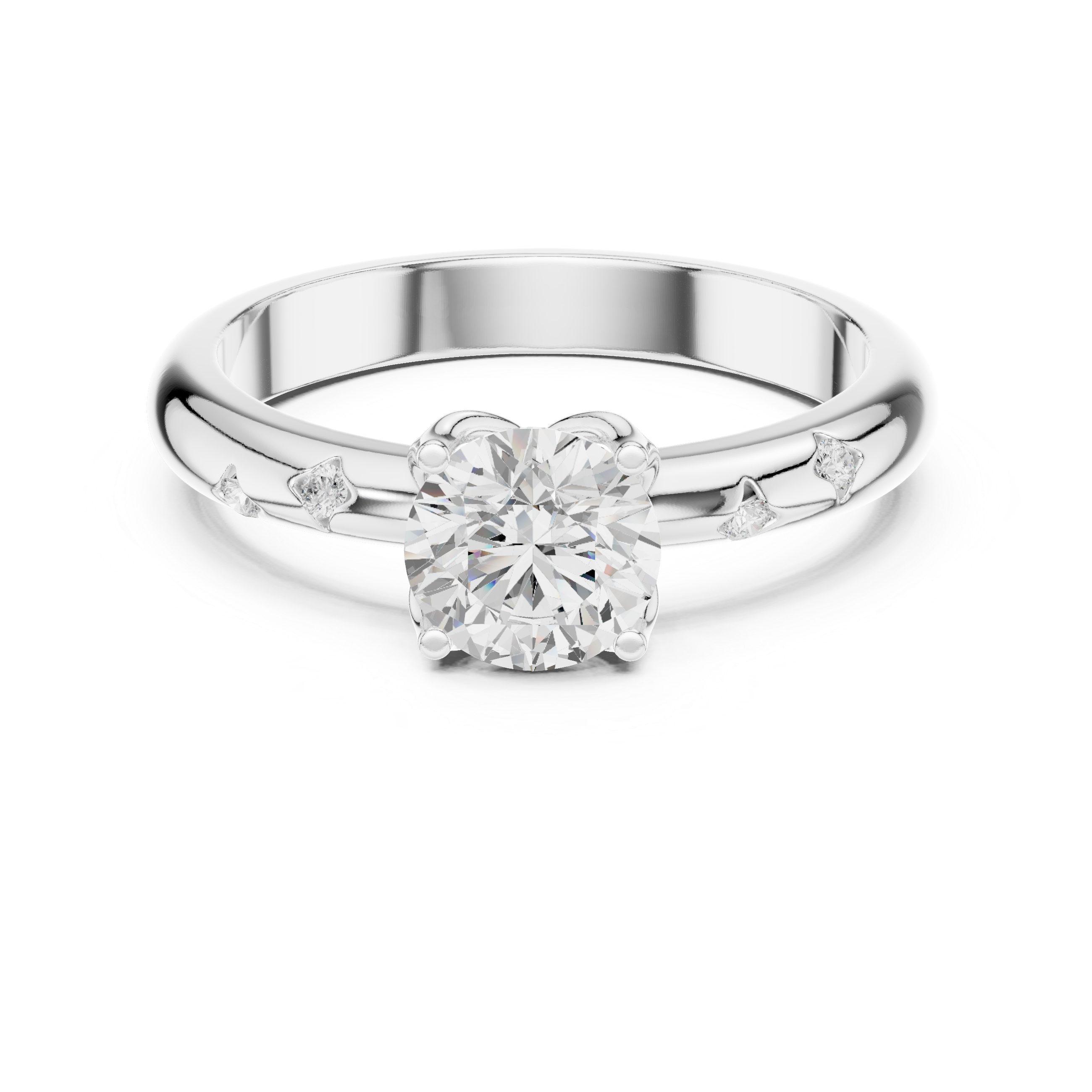 Seven Stone Lab Grown Diamond Ring